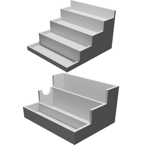 Espositore porta smalti - espositore,