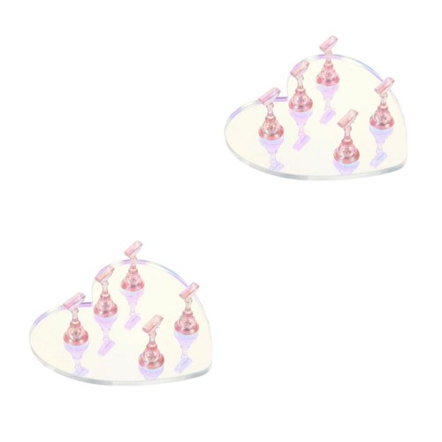 Espositore unghie blu